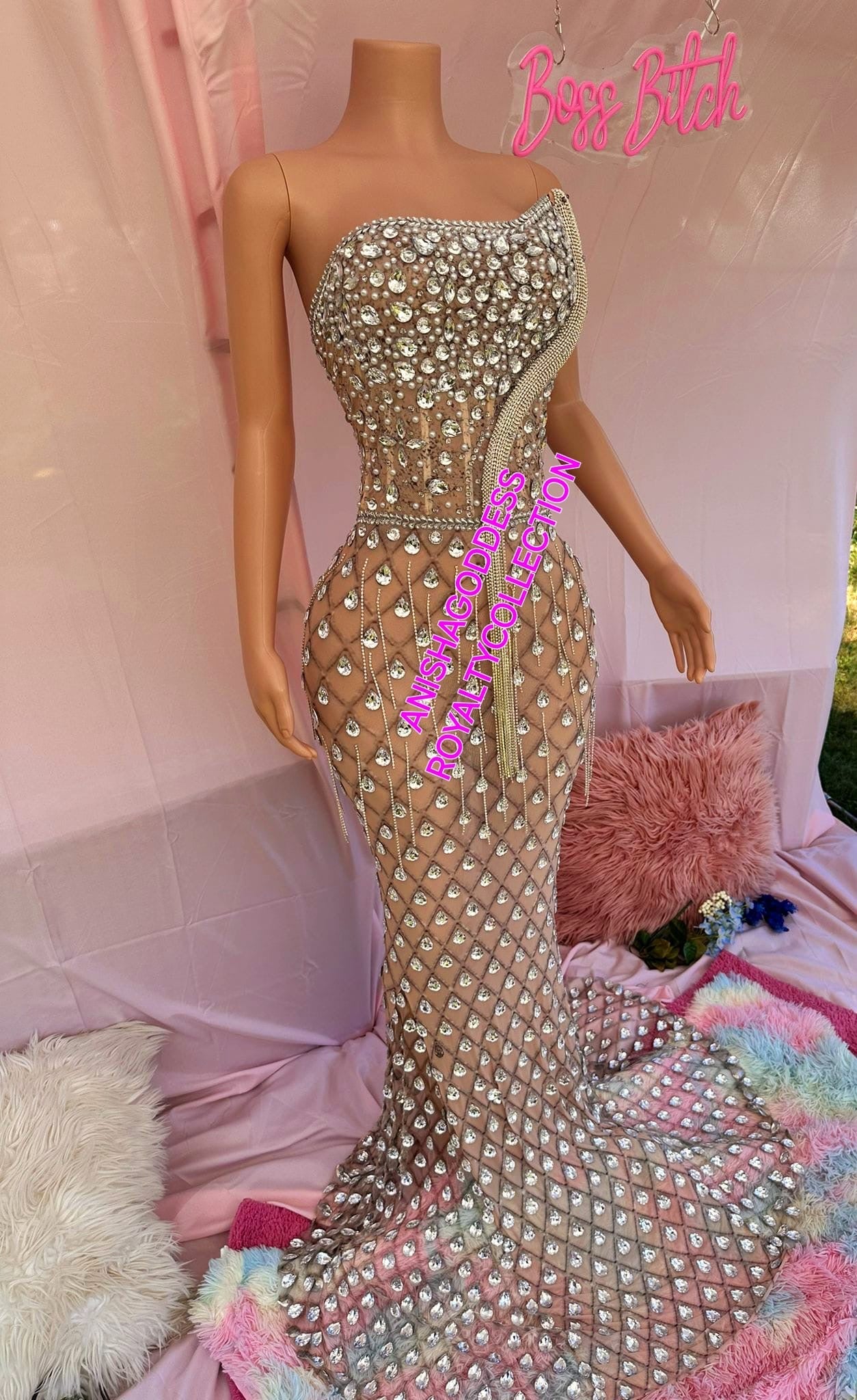 DIAMANTÉ TASSẼL Dress