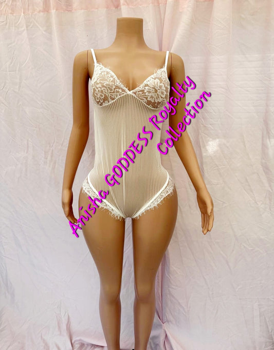 1 piece Mesh Lingerie